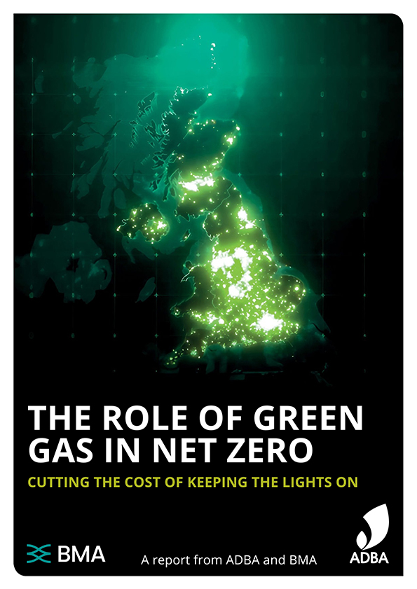 The Role of Green Gas in Net Zero — report cover